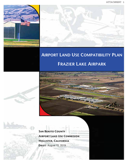 Airport Land Use Compatibility Plan Frazier Lake Airpark