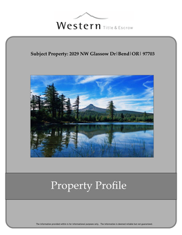 Property Profile