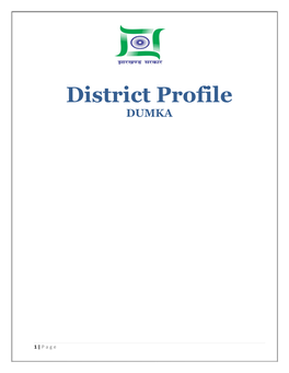 District Profile DUMKA