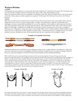 2021 State Horse Show Western Division Rules