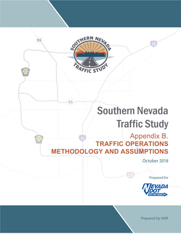 Appendix B. TRAFFIC OPERATIONS METHODOLOGY and ASSUMPTIONS