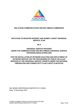 Malaysian Communications and Multimedia Commission