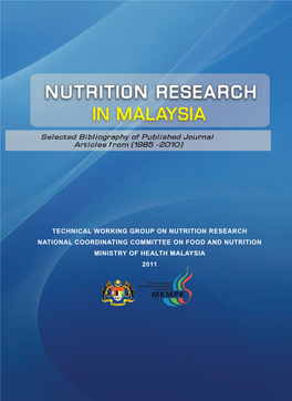 Nutrition Research in Malaysia.Pdf