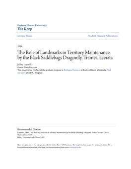 The Role of Landmarks in Territory