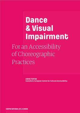 Dance & Visual Impairment