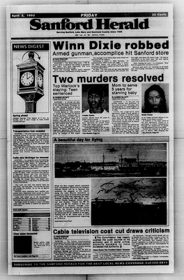 Two Murders Resolved