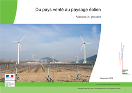 Du Pays Venté Au Paysage Éolien