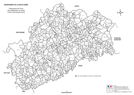 DÉPARTEMENT DE LA HAUTE-SAÔNE Emplacement Des