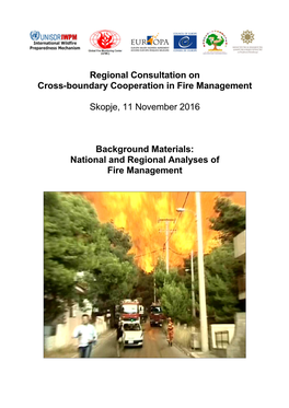 Regional Consultation on Cross-Boundary Cooperation in Fire Management