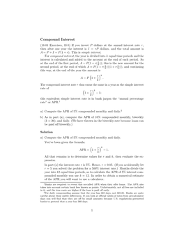 Compound Interest