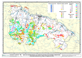 MAPA DE DISTRIBUCIÓN DE LOS HABITATS NATURALES DE INTERÉS COMUNITARIO Origen: Banco De Datos De La Biodiversidad De La Rioja