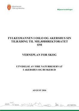 Fylkesmannens Tilråding