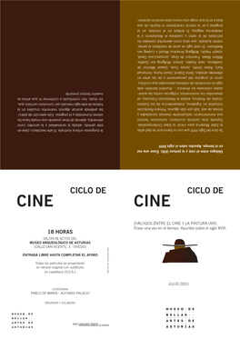 Folleto Ciclo Del Cine Descargar