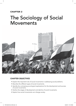 The Sociology of Social Movements