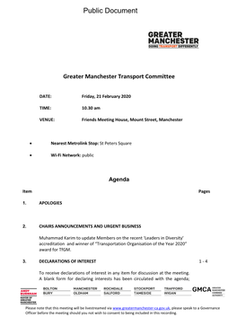 Greater Manchester Transport Committee