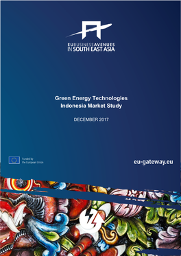 Green Energy Technologies (Indonesia Market Study)