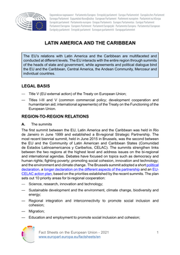 Latin America and the Caribbean