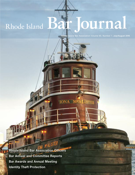 Rhode Island Bar Journal