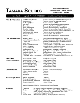 Printable Resume