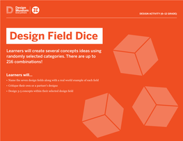 Design Field Dice