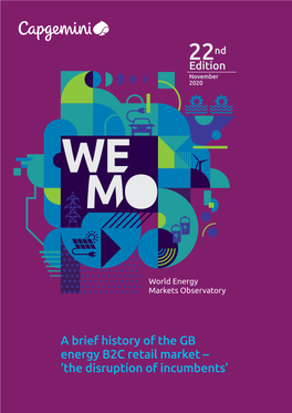 A Brief History of the GB Energy B2C Retail Market – 'The Disruption Of