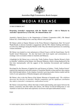 Media Release