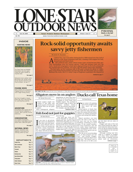 FISHING � June 24, 2005 Texas’ Premier Outdoor Newspaper Volume I, Issue 21 � Sharks in the Gulf See Page 8 $1.75