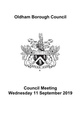 (Public Pack)Agenda Document for Council, 11/09/2019 18:00