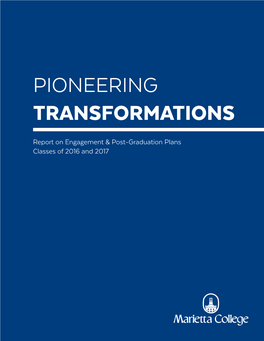 Pioneering Transformations