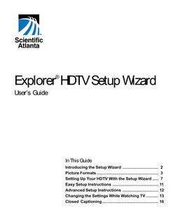 Setup Wizard User’S Guide