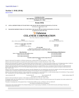 Section 1: 10-K (10-K) Table of Contents