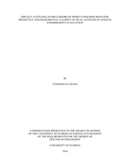 University of Florida Thesis Or Dissertation Formatting