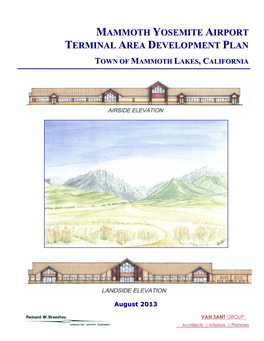 Mammoth Yosemite Airport Terminal Area Development Plan