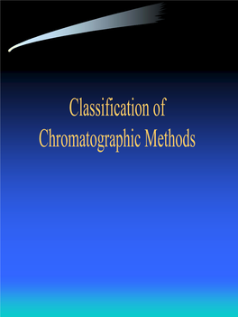 An Introduction to Chromatography