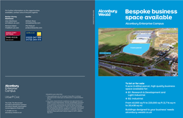 Bespoke Business Space Available Enterprisealconbury Campus HCV Entrance HCV