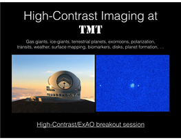 High-Contrast Imaging At