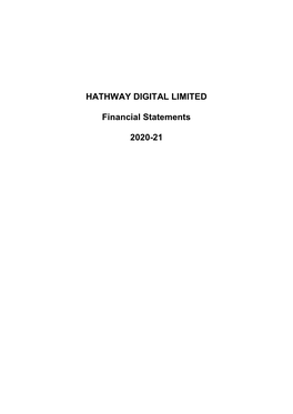 Hathway Digital Limited