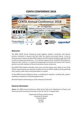 Centa Conference 2018