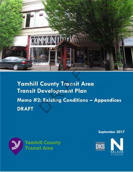 Yamhill County Transit Area Transit Development Plan