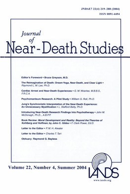 Near-Death Studies