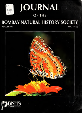 Journal of the Bombay Natural History Society