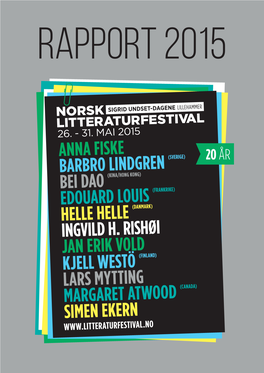 Festivalrapporten 2015