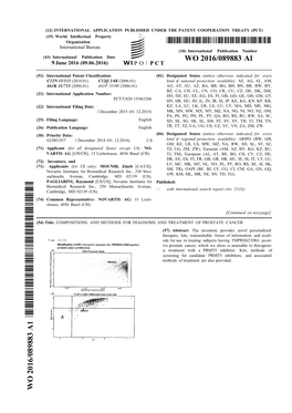 WO 2016/089883 Al 9 June 2016 (09.06.2016) P O P C T