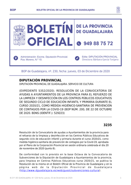 Diputación Provincial 3235