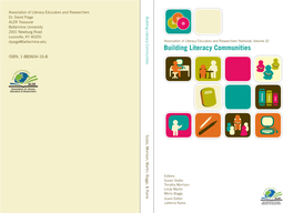 Building Literacy Communities of Those Actions, Would Garner Intense Analytical Scrutiny