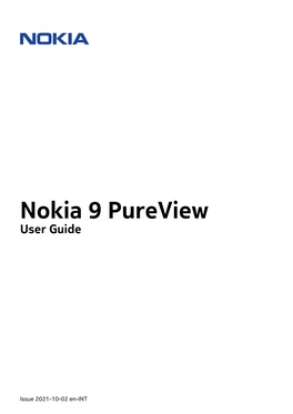 Nokia 9 Pureview User Guide