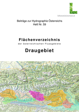 Flächenverzeichnis Draugebiet