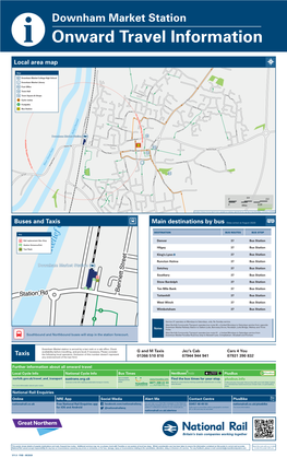 Taxis Local Area Map Buses and Taxis