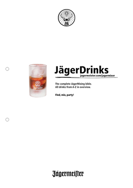 Jägerdrinks Jagermeister.Com/Jagermixer