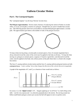 Uniform Circular Motion